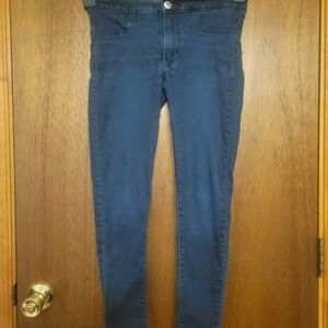 American Eagle Outfitters Dark Blue Skinny Jeans